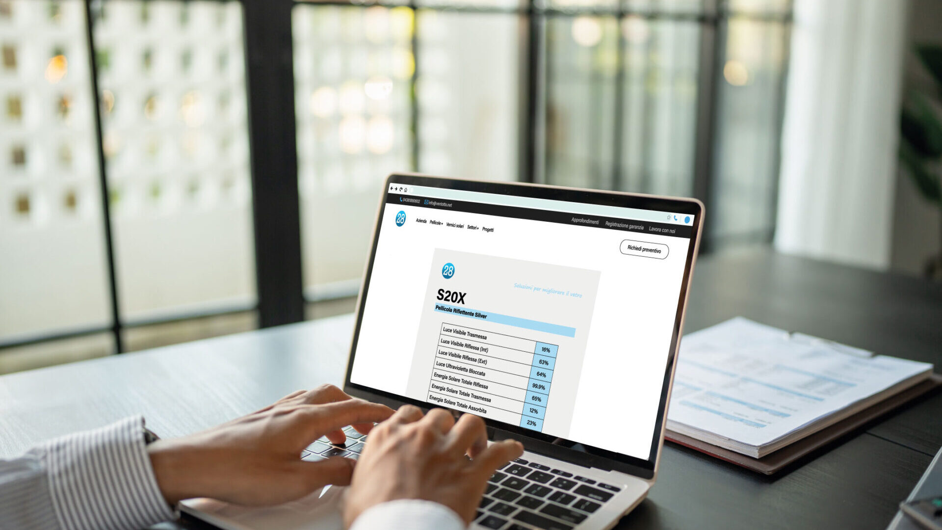 Come leggere una scheda tecnica antisolare - 28 s.r.l.