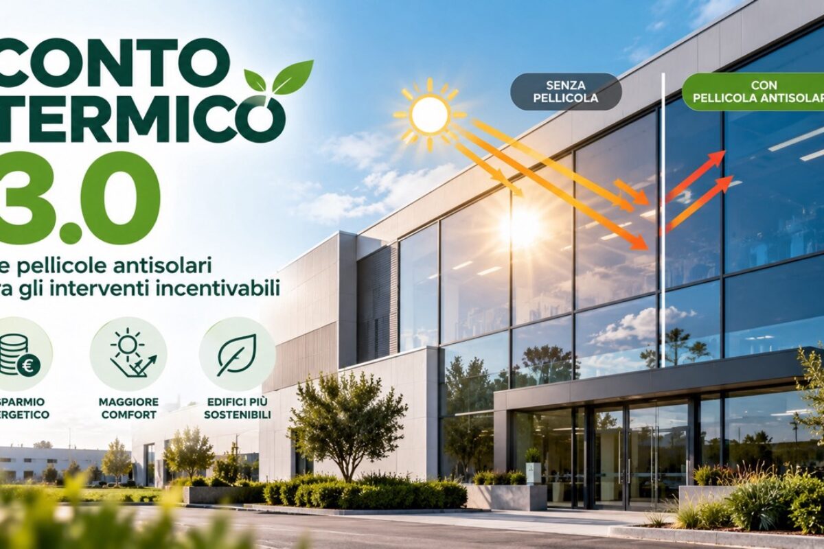 Pellicole antisolari e Conto Termico 3.0 – la nostra analisi sui punti delicati