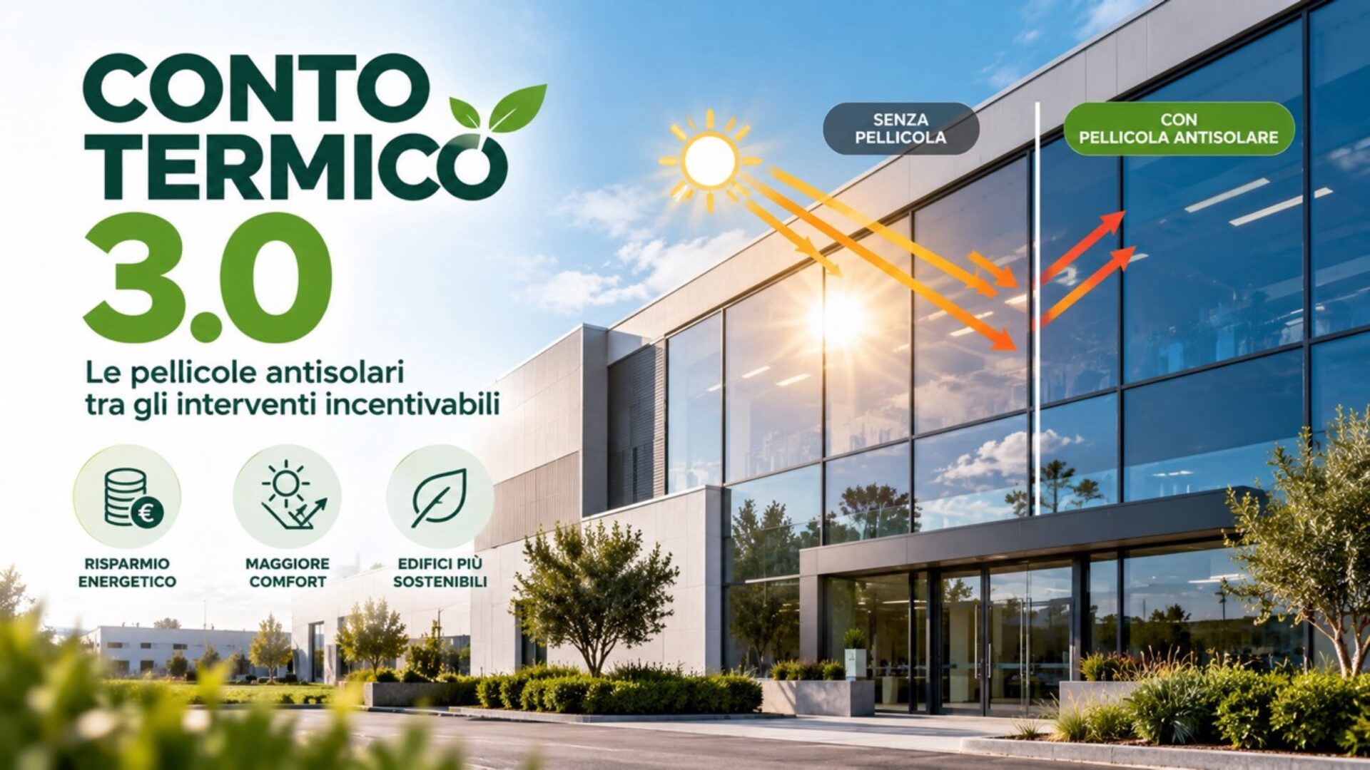 Pellicole antisolari e Conto Termico 3.0 – la nostra analisi sui punti delicati